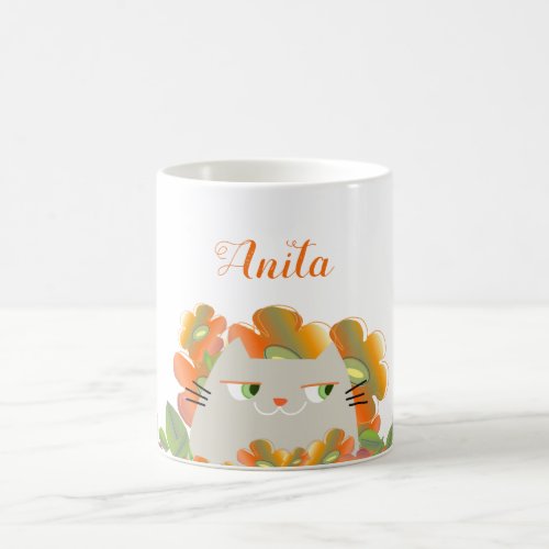 Cat Lover Kawaii Coffee Mug