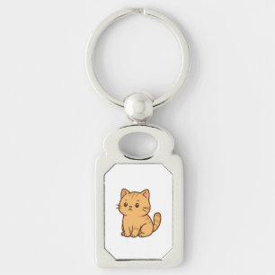 cat lover keychain
