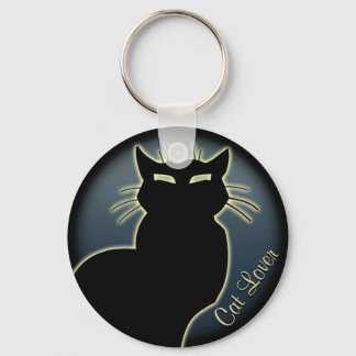Cat Lover Keychain Cat Key Chains Customizable