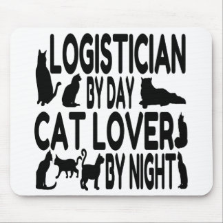 Cat Lover Logistician Mouse Pad