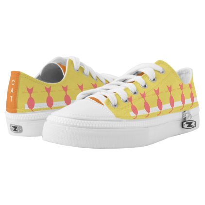 CAT LOVER LOW TOP SHOES