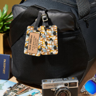 Cat Lover Luggage Tag