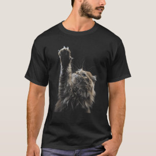 Cat Lover Maine Coon Kitten Cat Mom Dad Funny Cat T-Shirt