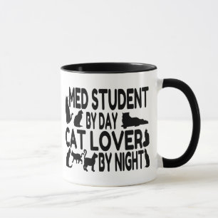 Cat Lover Med Student Mug