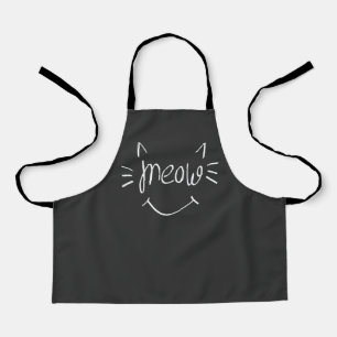Cat Lover Meow Apron