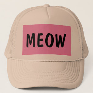 CAT LOVER MEOW BALL CAPS HATS