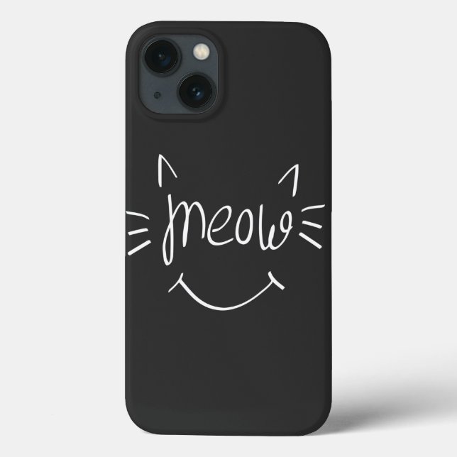 Cat Lover Meow  Case-Mate iPhone Case (Back)