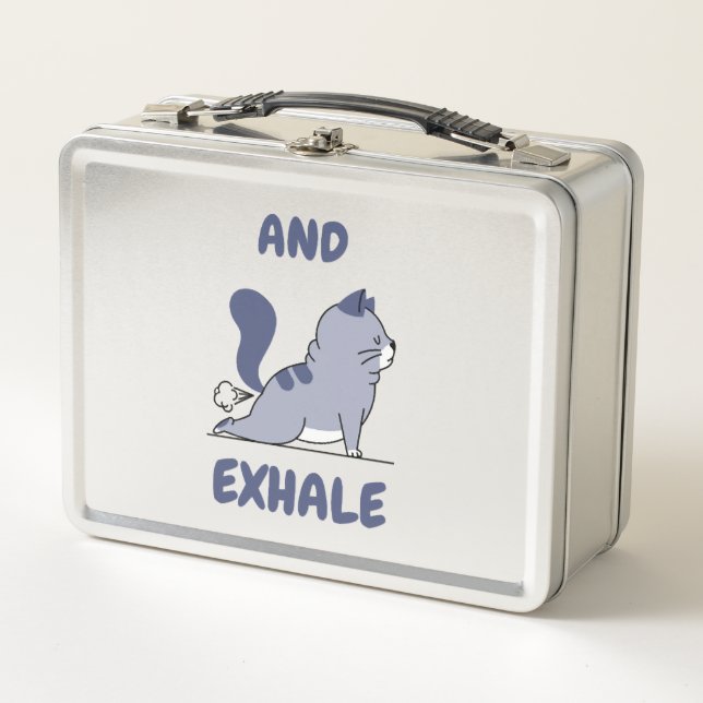 Cat Lover               Metal Lunch Box (Front)