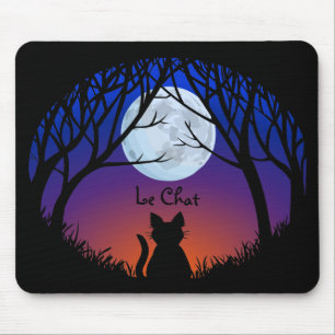 Cat Lover Mousepads Customizable Fat Cat Mouse Pad