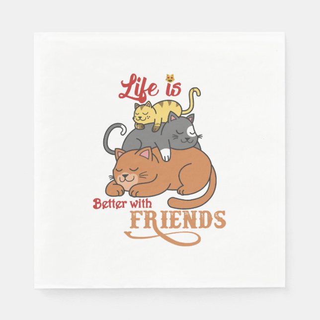 Cat Lover                    Napkins (Front)