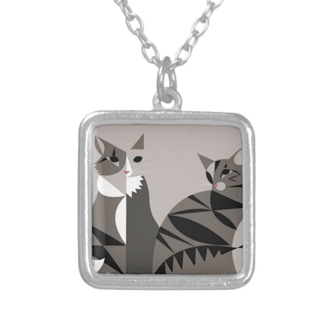 Cat Lover Necklace (Front)
