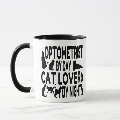 Cat Lover Optometrist Mug