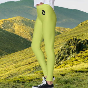 Cat Lover Pet Mom Yellow Green Black Customized Leggings