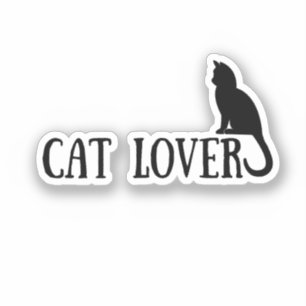 Cat Lover Sticker