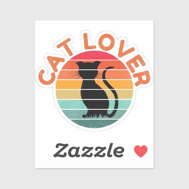 CAT LOVER STICKER (Sheet)