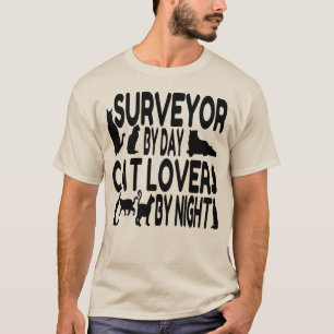 Cat Lover Surveyor T-Shirt