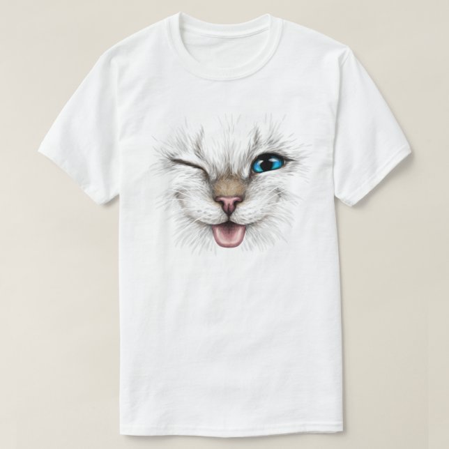 Cat Lover  T-Shirt (Design Front)