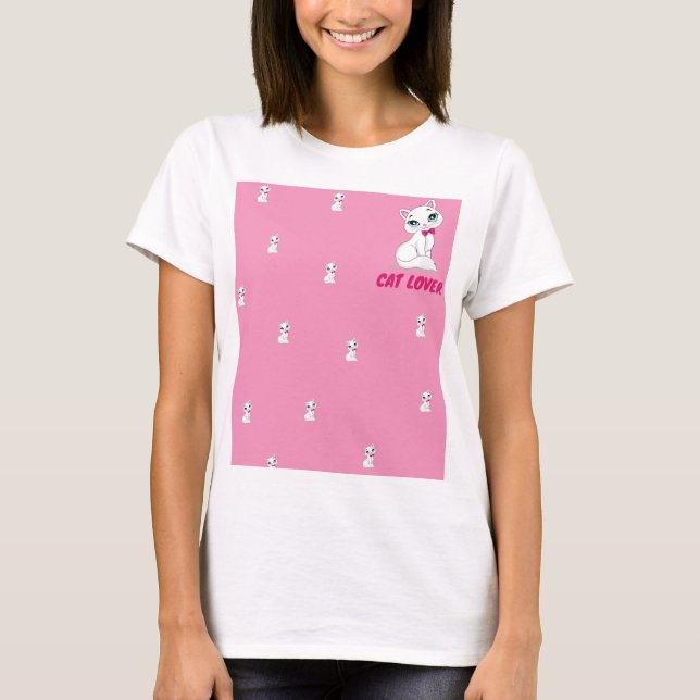 Cat Lover T-Shirt (Front)