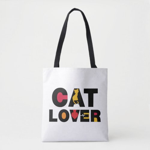 Cat Lover                Tote Bag
