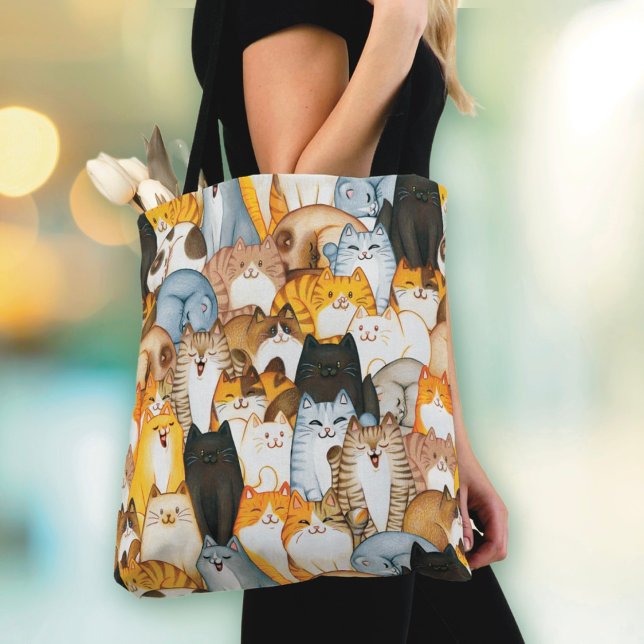 Cat Lover Tote Bag (Creator Uploaded)