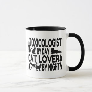 Cat Lover Toxicologist Mug
