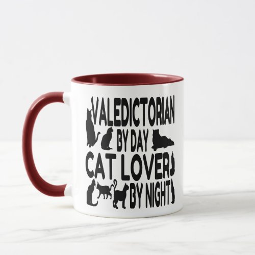 Cat Lover Valedictorian Mug