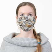 Cat Lovers Adult Cloth Face Mask (Worn)