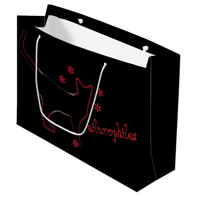 cat lovers ailurophiles Gift Bag (Front Angled)