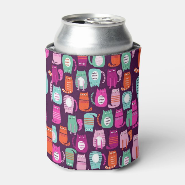 Cat Lovers Can Cooler (Can Front)