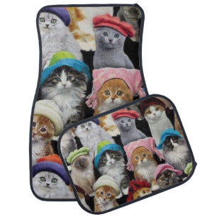 Cat Lovers Car Mats