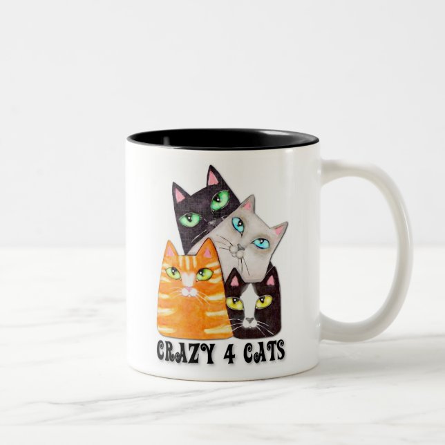 Cat Lover's Coffee Mug (Right)