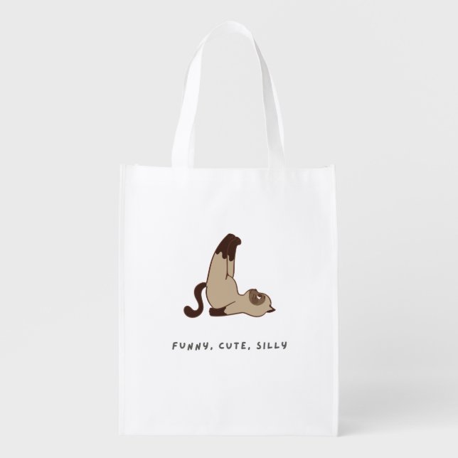 Cat Lovers Funny & Cute Tote Bag (Front)