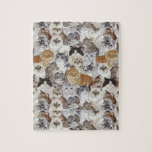 Cat Lovers Jigsaw Puzzle