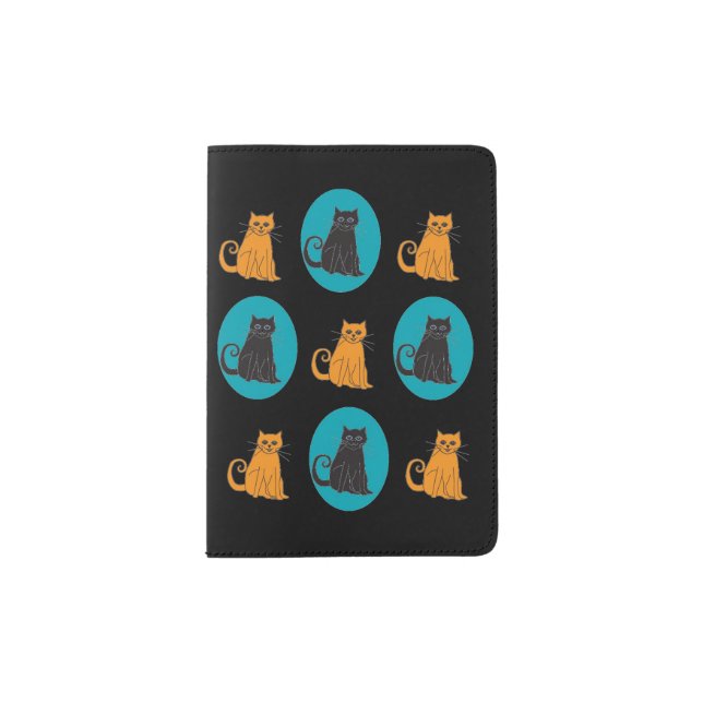Cat Lover's Passport Holder (Front)