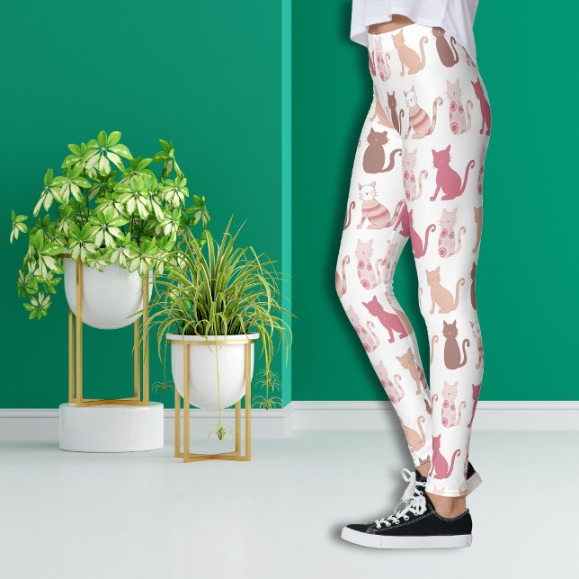 Cat Lovers Pattern Leggings (Creator Uploaded)