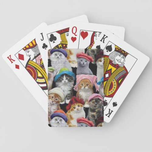 Cat Lovers Playing Cards