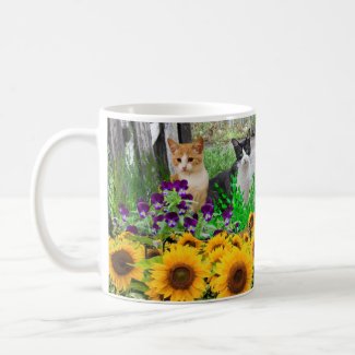 Cat Lovers / Sunflowers and Felines