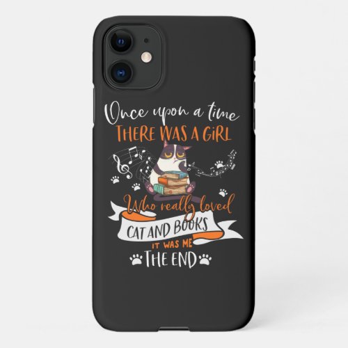 Cat Lovers  Who Really Loved Cat  Books Lovers iPhone 11 Case