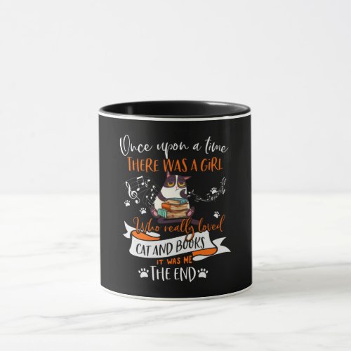 Cat Lovers  Who Really Loved Cat  Books Lovers Mug