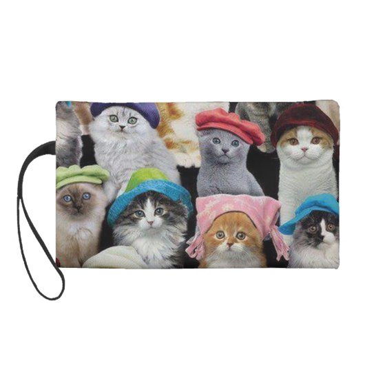 Cat Lovers Wristlet Purse (Back)