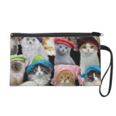 Cat Lovers Wristlet Purse (Front)