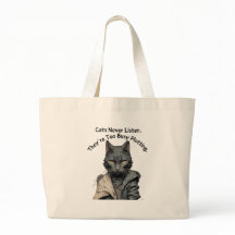 Cat Lover's Writing Tote