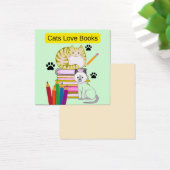 Cat Loves Books (Desk)