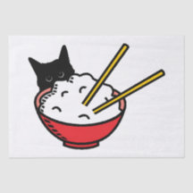 Cat Loves Rice