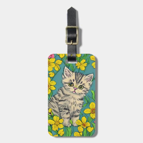 Cat Luggage Tag