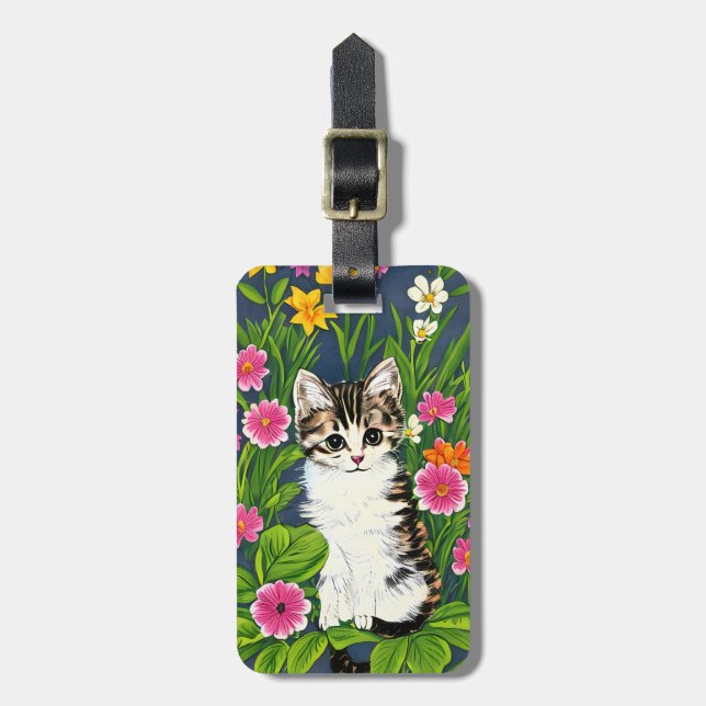Cat Luggage Tag (Front Vertical)