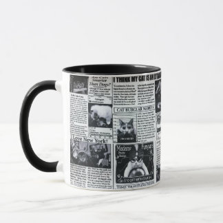 Cat Magazine Mug