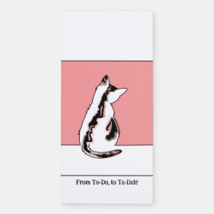 Cat Magnetic Notepad