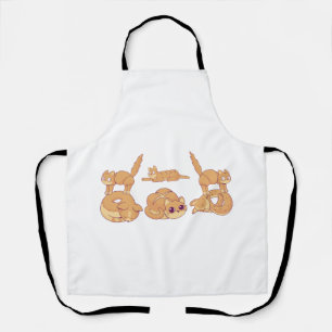 Cat Making Biscuits Apron