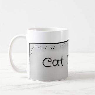 Cat Mama Cat Chomping Coffee Mug